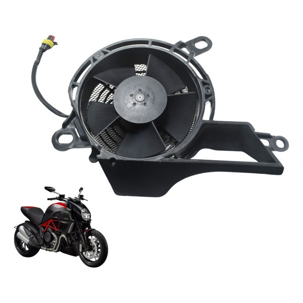 Ventoinha Radiador Esquerdo Ducati Diavel 11-16 Original