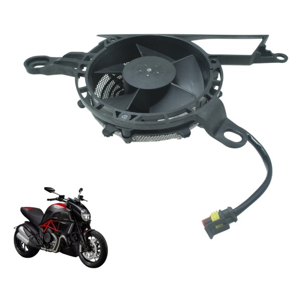 Ventoinha Radiador Direito Ducati Diavel 11-16 Original