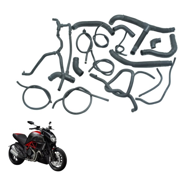 Kit Mangueiras Ducati Diavel 11-16 Original