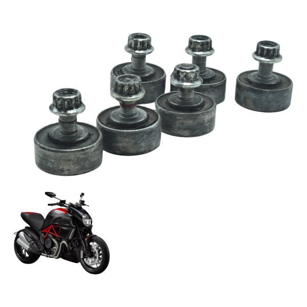 Jogo Coxim Coroa Ducati Diavel 11-16 Original