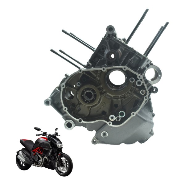 Bloco Carcaça Motor Nfe Baixa Ducati Diavel 11-16 Original