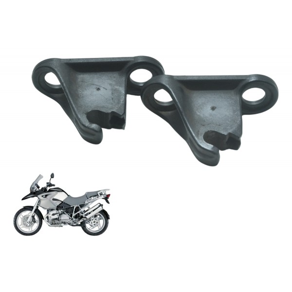 Par Suporte Banco Dianteiro Bmw R 1200 Gs R1200 04-07 Orig