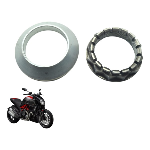 Porca Bucha Roda Traseira Ducati Diavel 11-16 Original