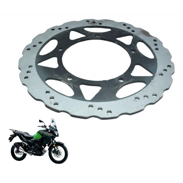 Disco Freio Diant 4,10mm Kawasaki Versys 300 X 18-24 Usado