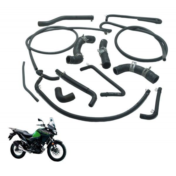 Kit Mangueiras Kawasaki Versys 300 X 18-24 Original