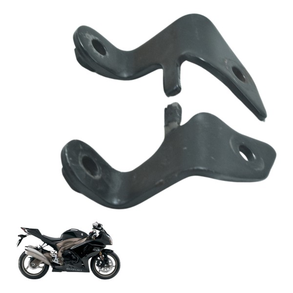 Par Suporte Carenagem Inferior Suzuki Gsx-r Srad 1000 11-16