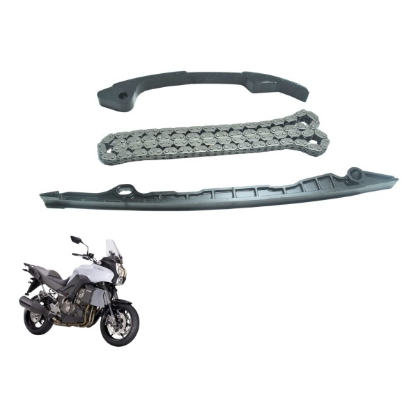 Kit Guia Tensor Corrente Comando Kawasaki Versys 1000 12-15