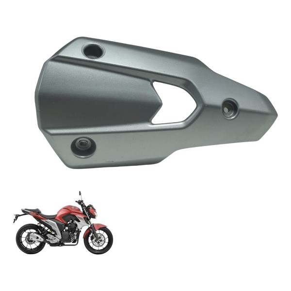 Capa Proteção Ponteira Escape Yamaha Fz25 Fazer 250 18-22