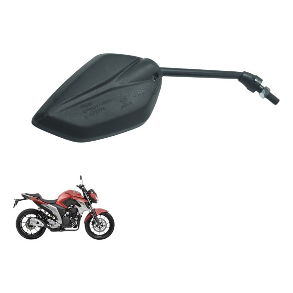 Espelho Direito C/ Detalhes Yamaha Fz25 Fazer 250 18-22 Orig