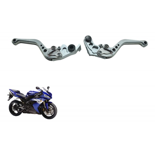 Par Manete Esportivo Yamaha Yzf R1 04-06