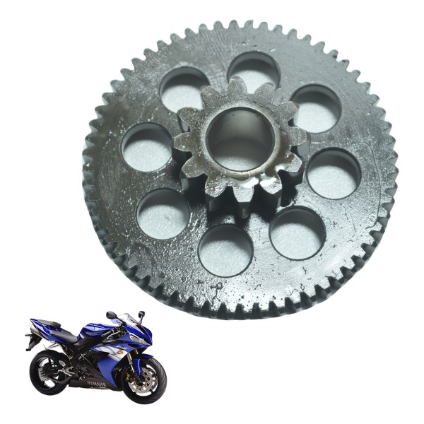 Engrenagem Redução Partida Yamaha Yzf R1 04-06 Original