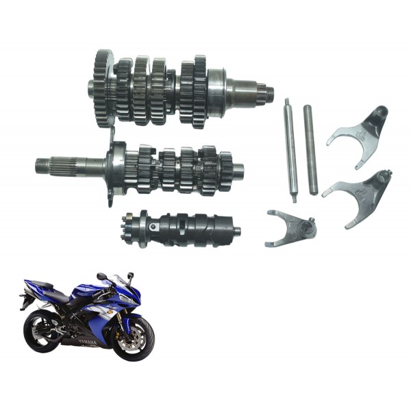 Caixa Marcha Câmbio Completa Yamaha Yzf R1 04-06 Original