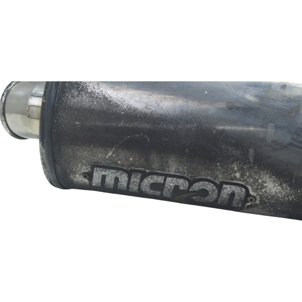 Par Ponteira Escape Micron Akrapovic Yamaha Yzf R1 04-06