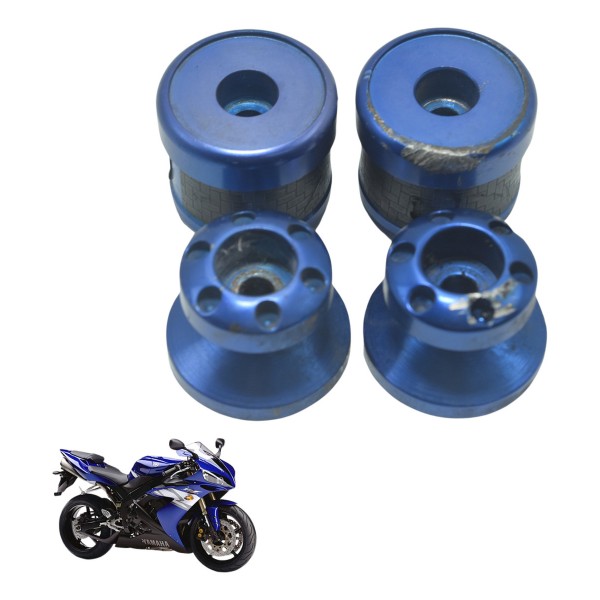 Kit Slider Com Detalhes Yamaha Yzf R1 04-06 Original