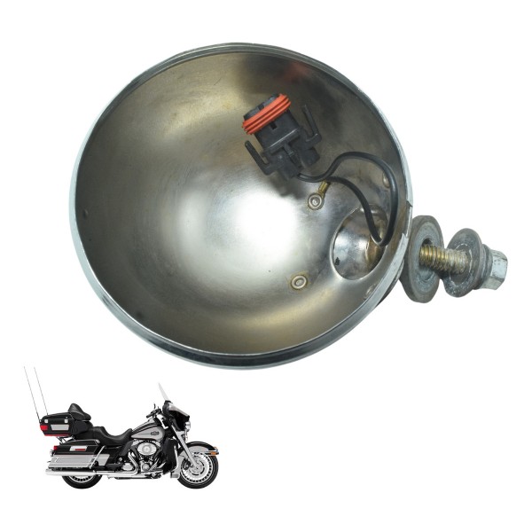 Carcaça Farol Auxiliar Harley Electra Touring 08-13 Original