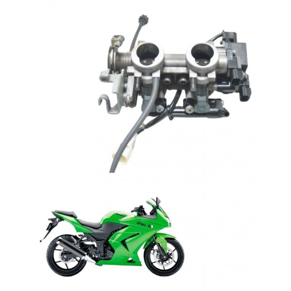 Corpo De Injeção Completo Kawasaki Ninja 250r 08-12 Original