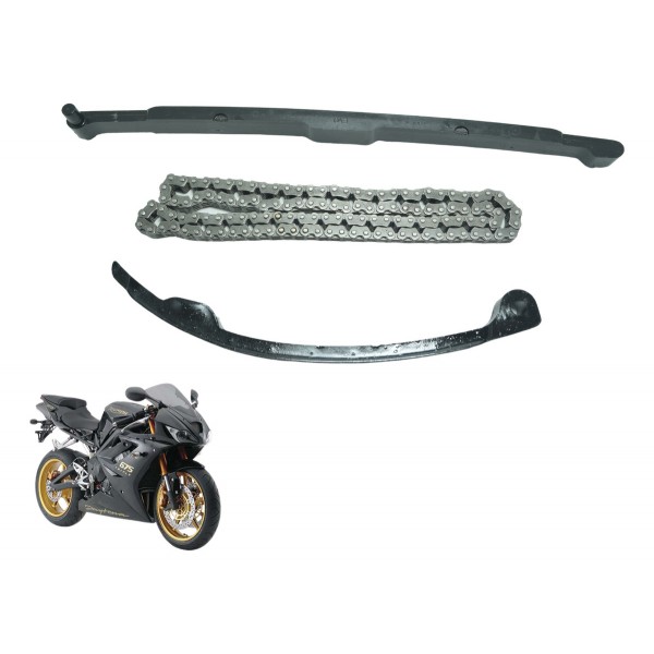 Kit Guia Tensor Corrente Comando Triumph Daytona 675r 09-12