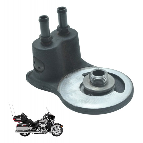 Suporte Filtro De Oleo Harley Electra Touring 08-13 Original