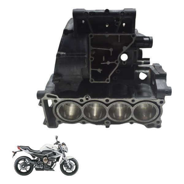 Bloco Carcaça Motor Sup C/ Avaria Yamaha Xj6 N 10-12 Orig