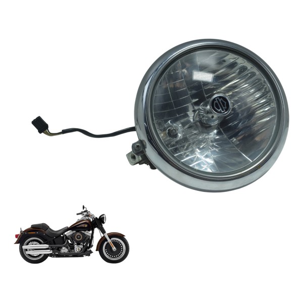 Farol Completo Harley Softail Fat Boy Flstf 11-15 Original