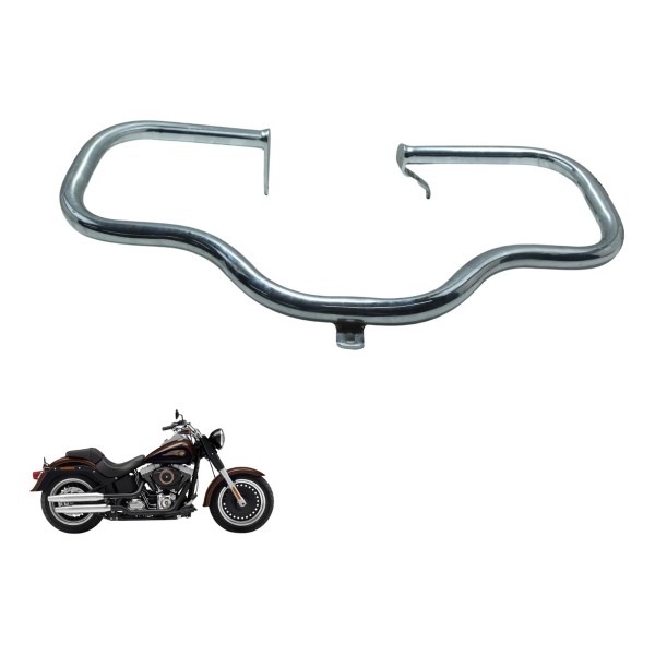 Mata Cachorro Empenado Harley Softail Fat Boy Flstf 11-15