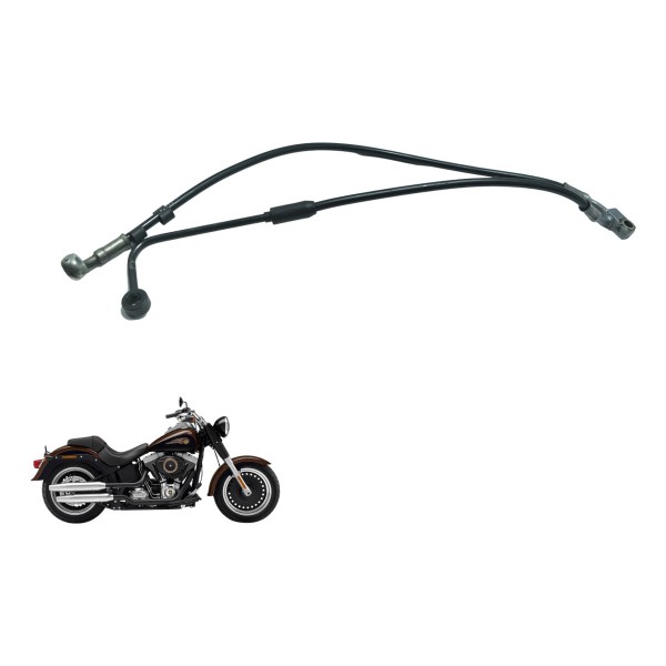 Flexível Freio Diant Harley Softail Fat Boy Flstf 11-15 Orig