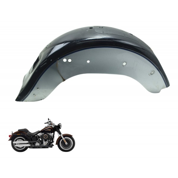 Paralama Tras C/ Avaria Harley Softail Fat Boy Flstf 11-15