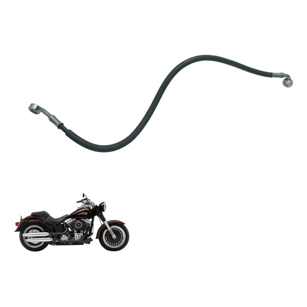 Flexível Freio Inf Tras Harley Softail Fat Boy Flstf 11-15