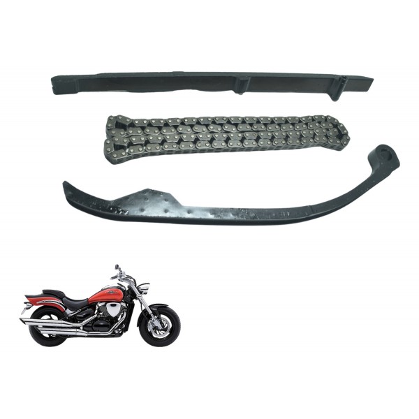 Kit Guia Tensor Corrente Comand Suzuki Boulevard M 800 05-11