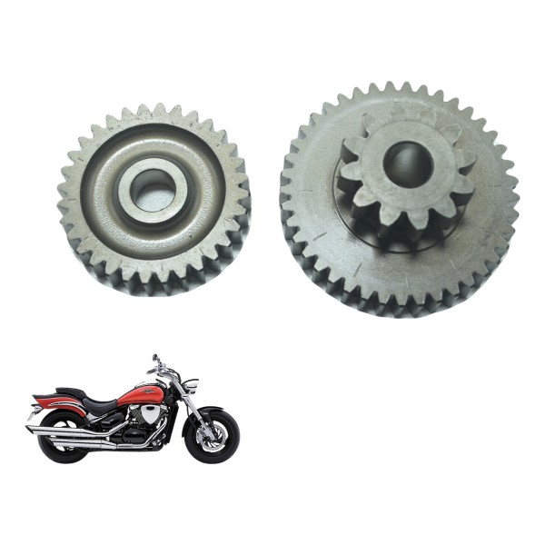 Engrenagem Redução Partida Suzuki Boulevard M 800 05-11 Orig