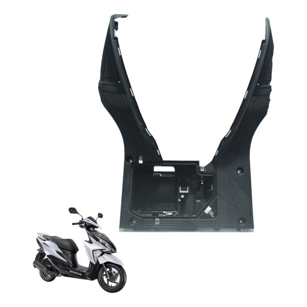 Assoalho Caixa Bateria C/avaria Honda Elite 125 18-22 Orig