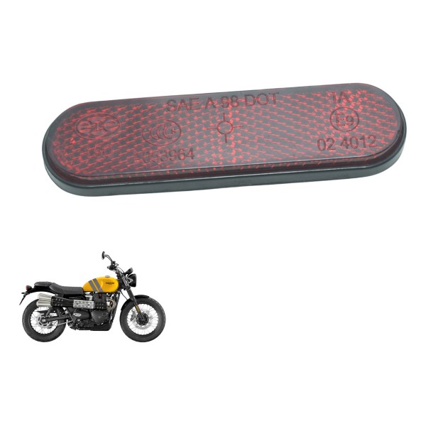 Refletor Olho Gato Triumph Scrambler 900 17-23 Original