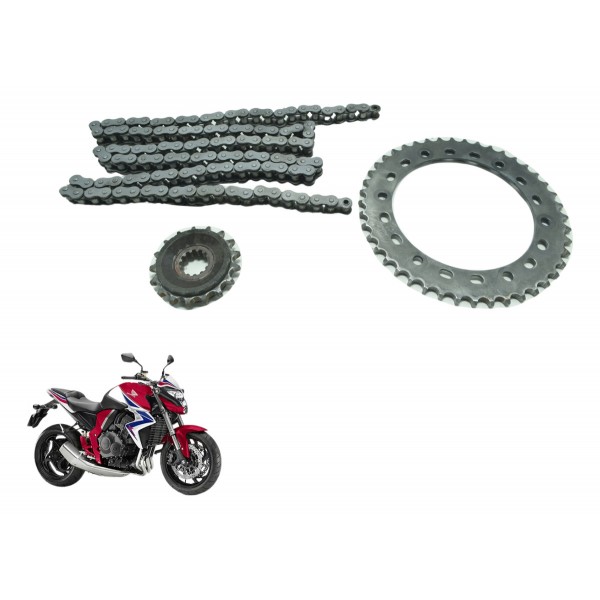 Kit Relação S/ Emenda Honda Cb 1000 R 11-16 Original