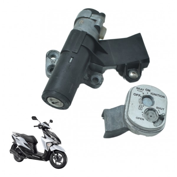 Kit Ignição S/ Chave Honda Elite 125 18-22 Original