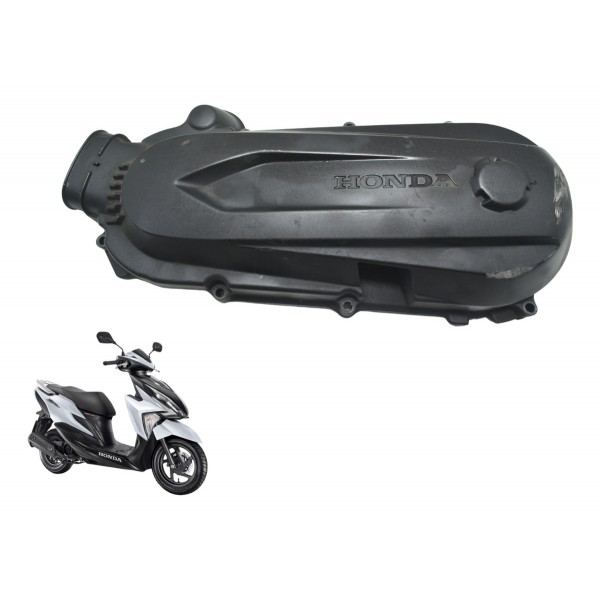 Tampa Motor Esquerdo C/ Det Honda Elite 125 18-22 Original