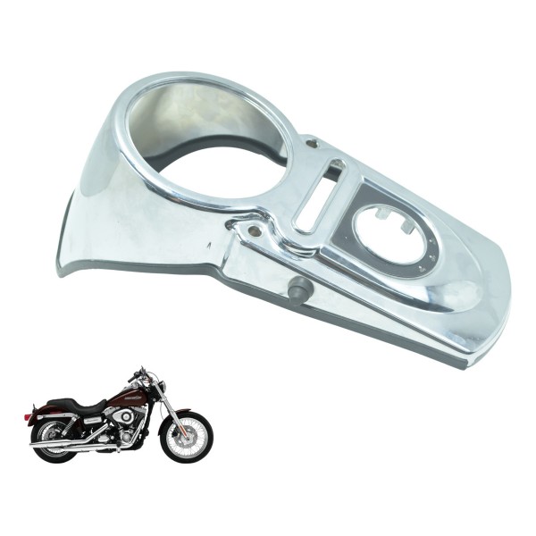 Carcaça Painel Console Harley Dyna Super Glide Fxdc 08-11