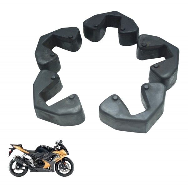 Jogo Coxim Cubo Coroa Suzuki Gsx-r Srad 1000 08-10 Original