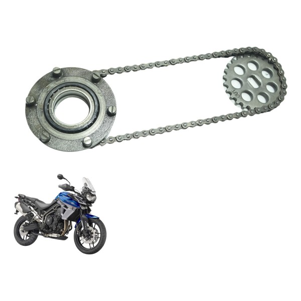 Engrenagem Corrente Bomba Triumph Tiger 800 Xrx Xca 15-17