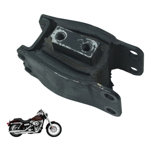 Coxim Motor Traseiro Harley Dyna Super Glide Fxdc 08-11 Orig