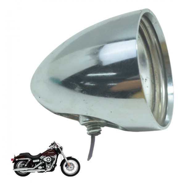 Pisca Tras C/ Detalh Harley Dyna Super Glide Fxdc 08-11 Orig