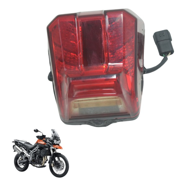 Lanterna Traseira C/ Avaria Triumph Tiger 800 13-14 Original