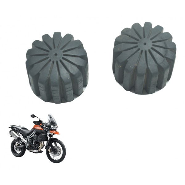 Par Borracha Tanque Triumph Tiger 800 13-14 Original