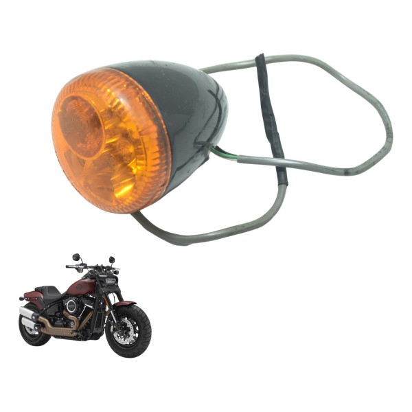 Pisca Tras S/plug Led 3 Funções Harley Fat Bob M8 Fxfb 18-23