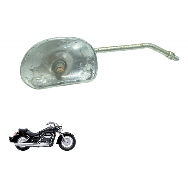 Carcaça Espelho Retr Esq C/deta  Honda Shadow 750 06-08 Orig