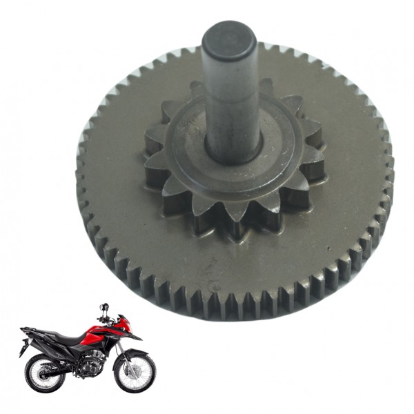 Engrenagem Redução Partida Honda Xre 190 19-24 Original