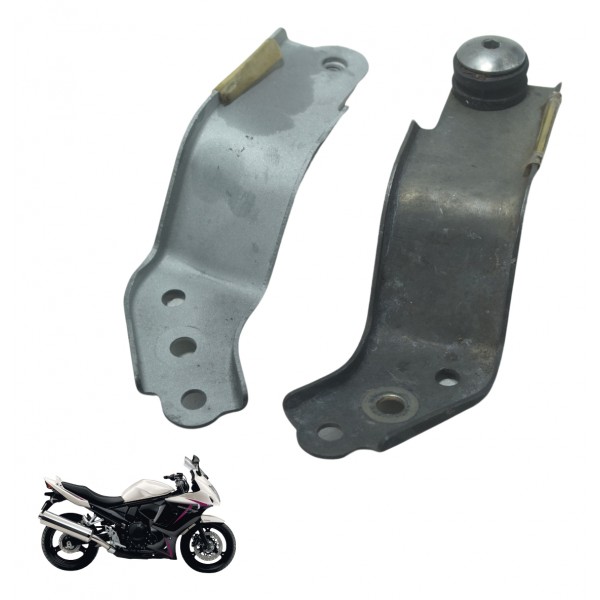 Par Suporte Fixação Chassi Suzuki Gsx 650f 09-12 Original