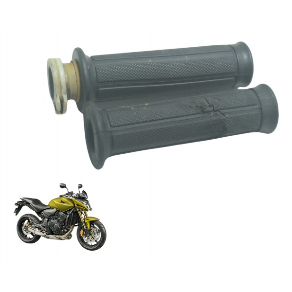 Par Manoplas C/ Detalhes Honda Cb 600f Hornet 08-11 Original