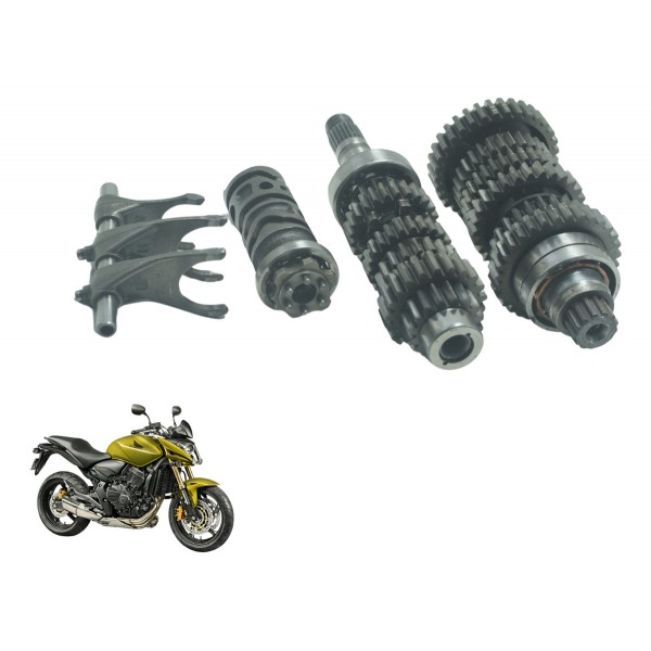 Caixa Mar / Câmbio Completo Honda Cb 600f Hornet 08-11ori